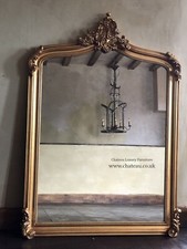 Large Ornate Antique Gold