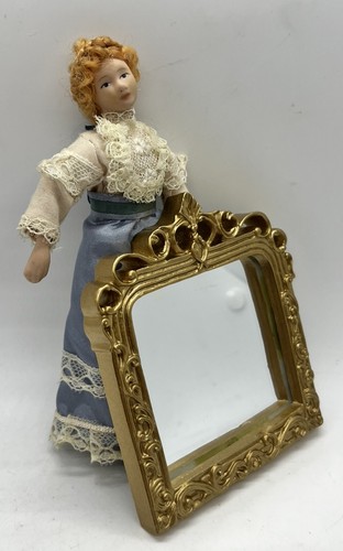 Dolls house large glass mirror