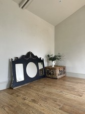Vintage overmantle mirror