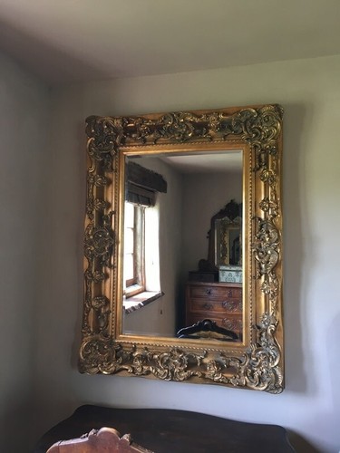 Large heavy gold statement - heavy,