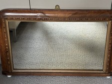 Victorian Walnut Over mantle