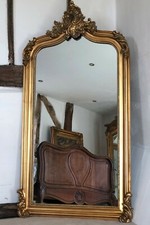 Large Antique Gold Gilt