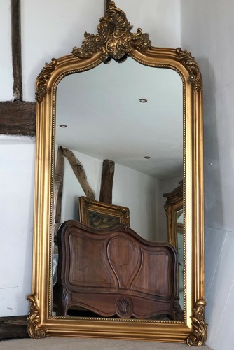 Large antique gold gilt - antique,