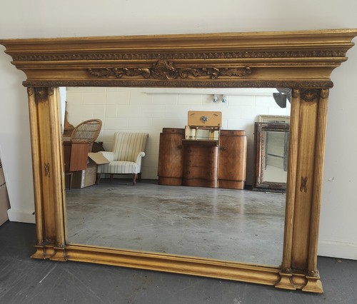 Large gold antique style